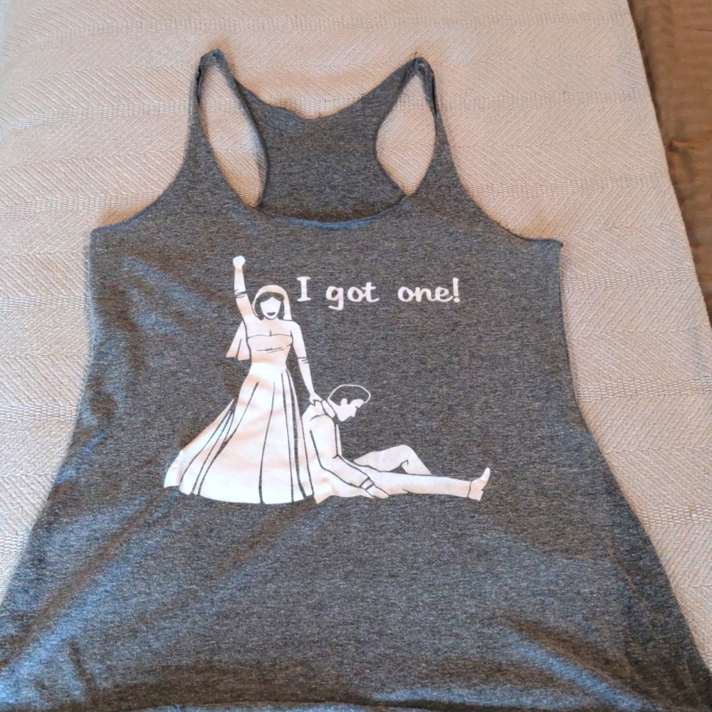 Bride-to-be tank top size small